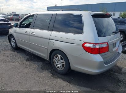 2007 HONDA ODYSSEY EX-L Gold  Gasoline 5FNRL38797B441140 photo #4