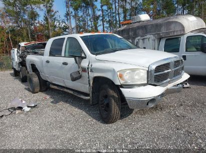 2008 DODGE RAM 3500 SXT/SLT White  Diesel 3D7MX49A88G203442 photo #1