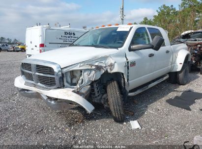 2008 DODGE RAM 3500 SXT/SLT White  Diesel 3D7MX49A88G203442 photo #3