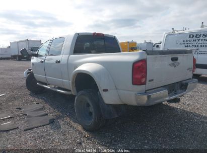 2008 DODGE RAM 3500 SXT/SLT White  Diesel 3D7MX49A88G203442 photo #4