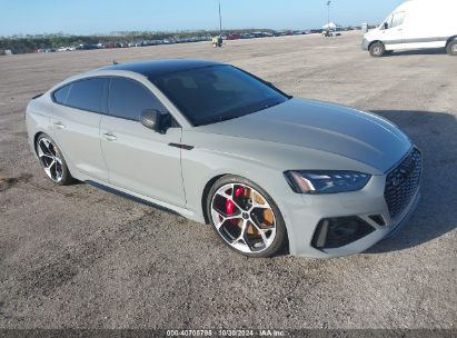 2024 AUDI RS5 Gray  Gasoline WUAAWCF5XRA902589 photo #1