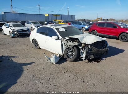 2008 INFINITI G35 White  Gasoline JNKBV61F98M253112 photo #1