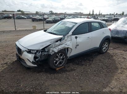 2019 MAZDA CX-3 SPORT White  Gasoline JM1DKDB77K0443200 photo #3