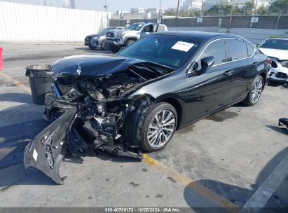 2019 LEXUS ES 350 Black  Gasoline 58ABZ1B14KU036493 photo #3