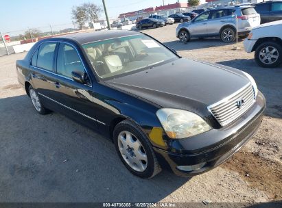 2003 LEXUS LS 430 Black  Gasoline 2T2BZMCA6HC068097 photo #1