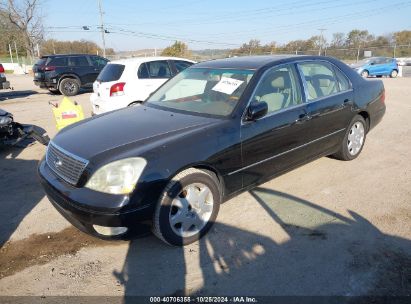 2003 LEXUS LS 430 Black  Gasoline 2T2BZMCA6HC068097 photo #3