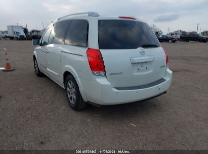 2009 NISSAN QUEST 3.5 SL White  Gasoline 5N1BV28U09N107896 photo #4