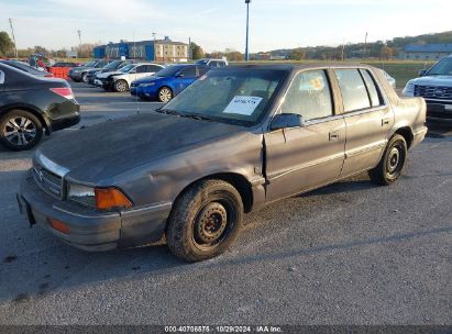 1991 DODGE SPIRIT Gray  Gasoline 1B3XA4631MF680631 photo #3