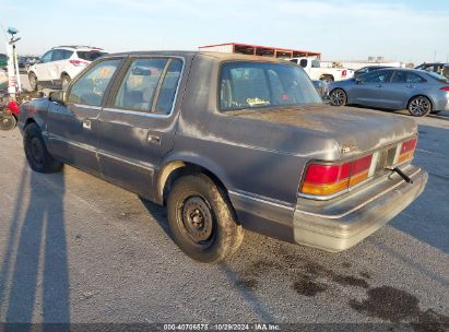 1991 DODGE SPIRIT Gray  Gasoline 1B3XA4631MF680631 photo #4