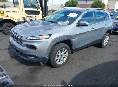 2015 JEEP CHEROKEE LATITUDE Silver  Gasoline 1C4PJMCB7FW779211 photo #3