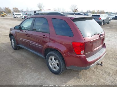 2007 PONTIAC TORRENT Red  Gasoline 2CKDL63F976246549 photo #4