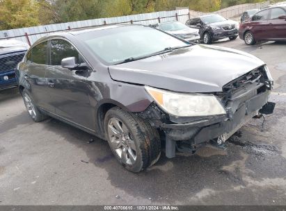 2013 BUICK LACROSSE LEATHER GROUP Gray  Gasoline 1G4GC5E34DF242634 photo #1