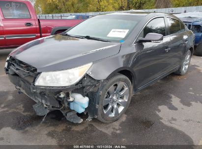 2013 BUICK LACROSSE LEATHER GROUP Gray  Gasoline 1G4GC5E34DF242634 photo #3