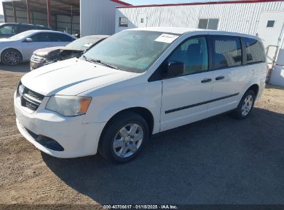 2013 RAM CARGO TRADESMAN White  Flexible Fuel 2C4JRGAG6DR637713 photo #3