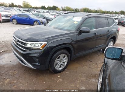 2021 VOLKSWAGEN ATLAS 2.0T S Black  Gasoline 1V2AP2CAXMC570980 photo #3