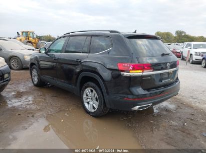 2021 VOLKSWAGEN ATLAS 2.0T S Black  Gasoline 1V2AP2CAXMC570980 photo #4