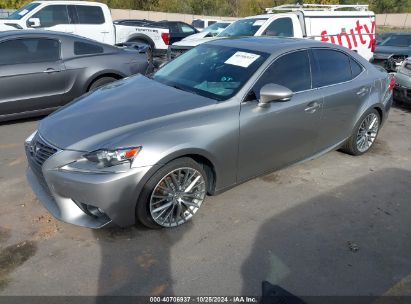 2015 LEXUS IS 250 Silver  Gasoline JTHCF1D25F5020557 photo #3