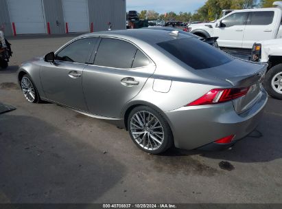 2015 LEXUS IS 250 Silver  Gasoline JTHCF1D25F5020557 photo #4