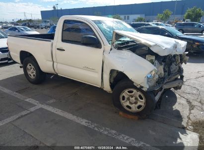 2005 TOYOTA TACOMA White  Gasoline 5TENX22N15Z064528 photo #1