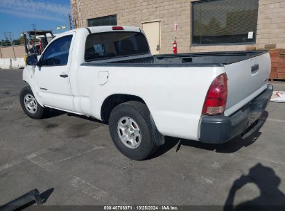 2005 TOYOTA TACOMA White  Gasoline 5TENX22N15Z064528 photo #4