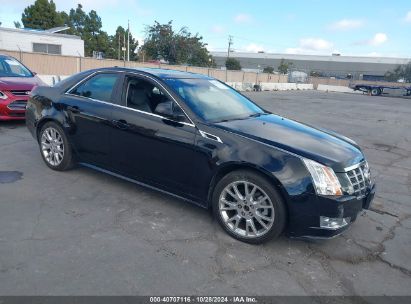 2012 CADILLAC CTS PREMIUM Black  Gasoline 1G6DS5E30C0111909 photo #1