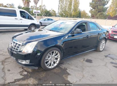 2012 CADILLAC CTS PREMIUM Black  Gasoline 1G6DS5E30C0111909 photo #3