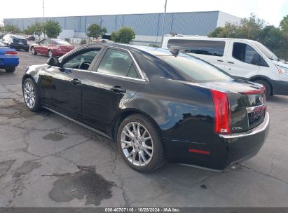 2012 CADILLAC CTS PREMIUM Black  Gasoline 1G6DS5E30C0111909 photo #4