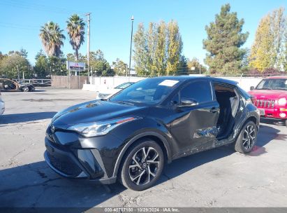 2021 TOYOTA C-HR XLE/LE/NIGHT SHADE/LIMITED Black  Gasoline JTNKHMBX1M1095229 photo #3