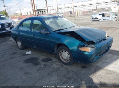 1997 FORD ESCORT Green  Gasoline 1FALP10P5VW151552 photo #1