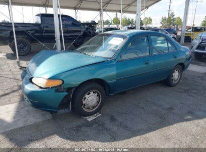 1997 FORD ESCORT Green  Gasoline 1FALP10P5VW151552 photo #3