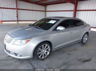 2010 BUICK LACROSSE CXS Silver  Gasoline 1G4GE5GV4AF156504 photo #3