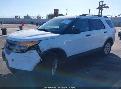 2015 FORD EXPLORER White  Gasoline 1FM5K7B82FGB12001 photo #3