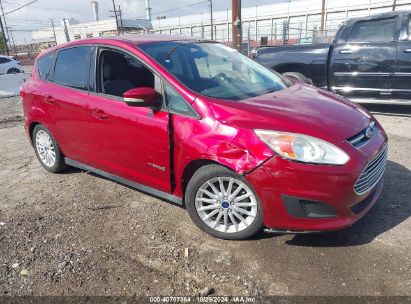 2013 FORD C-MAX HYBRID SE Red  Hybrid 1FADP5AU3DL532882 photo #1