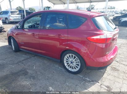 2013 FORD C-MAX HYBRID SE Red  Hybrid 1FADP5AU3DL532882 photo #4