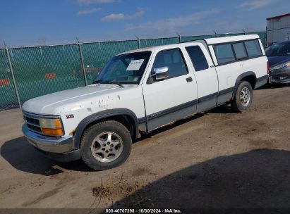 1996 DODGE DAKOTA White  Gasoline 1B7GL23X9TS605086 photo #3