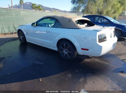 2008 FORD MUSTANG V6 DELUXE/V6 PREMIUM White  Gasoline 1ZVHT84N885103676 photo #4