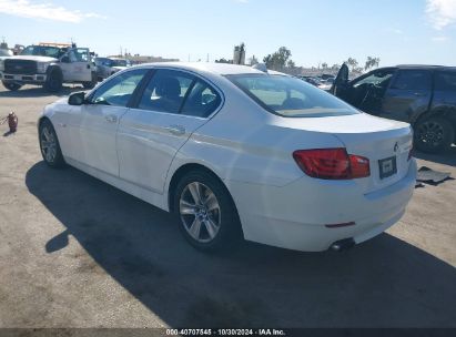 2012 BMW 528I White  Gasoline WBAXG5C54CDW85614 photo #4