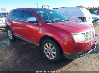 2008 LINCOLN MKX Red  Gasoline 2LMDU68C88BJ10411 photo #1