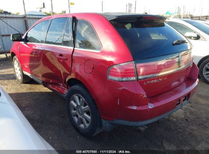 2008 LINCOLN MKX Red  Gasoline 2LMDU68C88BJ10411 photo #4