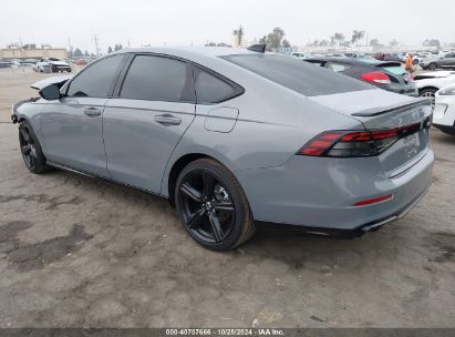 2024 HONDA ACCORD HYBRID SPORT-L Gray  Hybrid 1HGCY2F77RA072621 photo #4