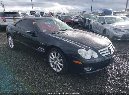 2007 MERCEDES-BENZ SL 550 Black  Gasoline WDBSK71F37F119391 photo #1