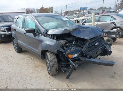 2021 FORD ECOSPORT S Blue  Gasoline MAJ6S3FL4MC436660 photo #1