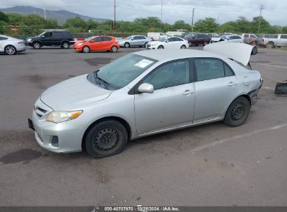 2012 TOYOTA COROLLA LE Gray  Gasoline 2T1BU4EEXCC759970 photo #3