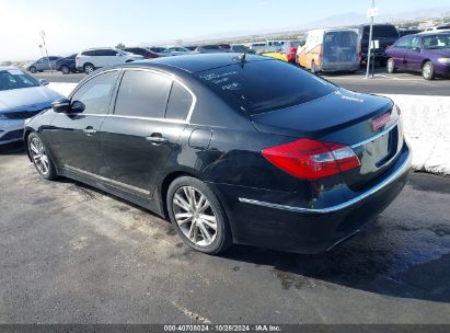 2012 HYUNDAI GENESIS 5.0 Black  Gasoline KMHGC4DH0CU179887 photo #4