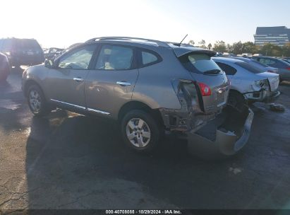 2014 NISSAN ROGUE SELECT S Gray  Gasoline JN8AS5MT6EW602765 photo #4