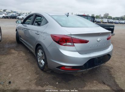 2020 HYUNDAI ELANTRA SEL Gray  Gasoline 5NPD84LF6LH577978 photo #4