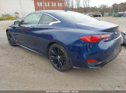 2018 INFINITI Q60 3.0T LUXE Blue  Gasoline JN1EV7EL5JM390495 photo #4