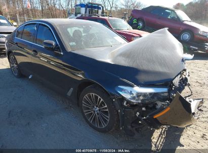 2019 BMW 530I XDRIVE Black  Gasoline WBAJA7C58KWW18374 photo #1