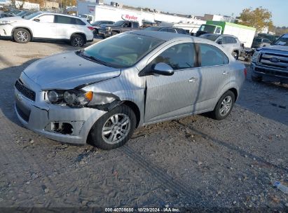 2014 CHEVROLET SONIC LT AUTO Silver  Gasoline 1G1JC5SH3E4162015 photo #3