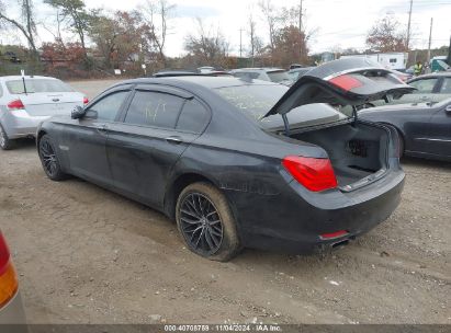 2012 BMW 750LI XDRIVE Black  Gasoline WBAKC8C54CC459182 photo #4